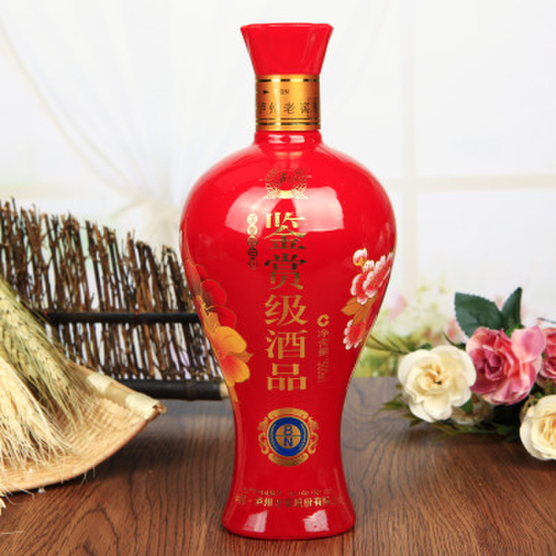 52度泸州老窖鉴赏级酒品8n500ml瓶