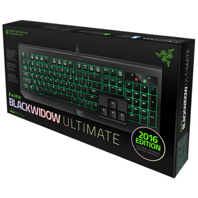 雷蛇（Razer）BlackWidow Ultimate黑寡妇蜘蛛终极版2016 机械键盘