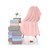 珊瑚绒浴巾 家用浴巾 沙滩巾 经编水纹浴巾加厚吸水浴巾(紫色)第3张高清大图