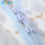蒂乐 竹棉四层纱布婴儿短袖分腿睡袋 DL426(蓝色 L(适合身高95-125)第4张高清大图