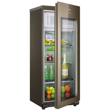 海尔(haier) lc-155d 155升杀菌保鲜制冰冰吧