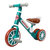 儿童无脚踏扭扭车 适合1-3-6岁小孩两用三轮平衡车助步滑行自行车(巧克力色)第5张高清大图
