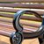 俊采云JCY-B20公园椅 户外长椅小区庭院广场椅 靠背椅铸铁铸铝木长凳子碳纤维—橘红色1.5m(咖色 JCY-B20)第4张高清大图