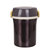 膳魔师不锈钢保温饭盒分层便携提手款保温桶附包袋JBC-800(深灰色)第3张高清大图