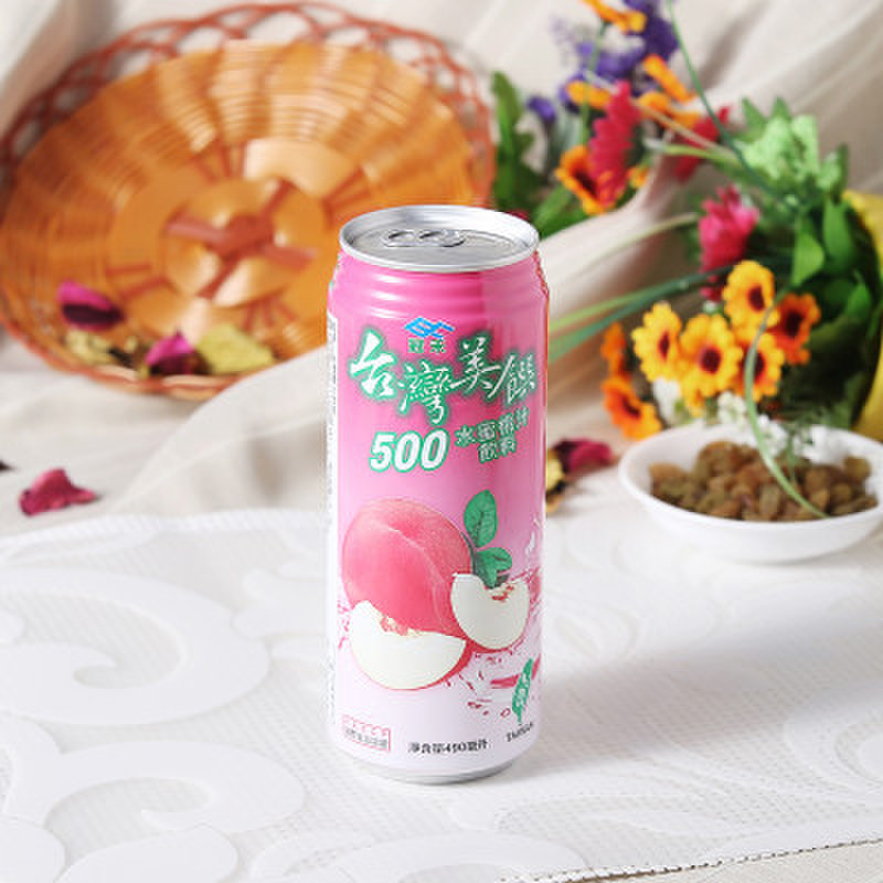通天下水蜜桃汁饮料490ml/罐
