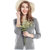 BRIOSO女式新款纯色长袖开衫针织衫 女针织衫(B15KS05)第4张高清大图