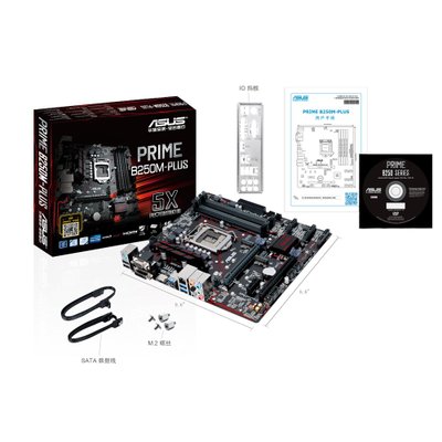 华硕（ASUS）PRIME B250M-PLUS 主板（Intel B250/LGA 1151）