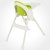 欧式宝宝餐椅 多功能 儿童餐桌椅 高低调节 时尚 简约 婴儿吃饭椅(绿色)第4张高清大图