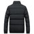 传奇保冬季上衣青年韩版短款潮流帅气加厚男士外套M-4XL8228(黑色 L)第3张高清大图