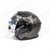 SHOEI日本JC2摩托车半盔3/4盔头盔骑行踏板(银黑色 S)第3张高清大图