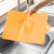 日本进口切水果砧板加厚双面切菜板粘板厨房家用刀板塑料小案板(天蓝色1个【日本制】)第3张高清大图