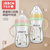 宽口径PP奶瓶新生婴儿水杯耐摔耐用防呛防胀气宝宝婴儿奶瓶(绿色270ml)第3张高清大图