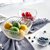 玻璃碗冰激凌碗水果碗沙拉碗家用甜品碗欧式餐具大小号套装燕麦碗(买7英寸送4.5英寸赠果叉2个)第2张高清大图