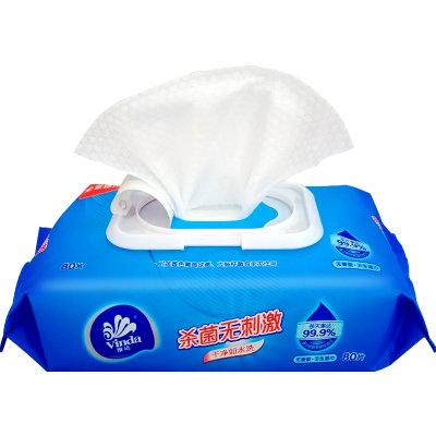 维达 湿巾卫生湿巾湿纸巾80片x3包带盖抽取式(VW1028-3包 VW1028-3包)
