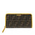 FENDI芬迪女士棕色黄边字母长款钱包8M0299-GRP-F0A74棕色 时尚百搭第6张高清大图