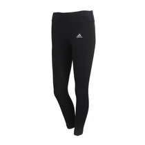 阿迪达斯ADIDAS女裤休闲舒适贴身运动长裤 AA6716(黑色 XL)