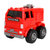 酷米玩具 消防车玩具挖掘机推土车小汽车仿真模型套装宝宝婴儿玩具 6只装 KM3049(红色)第2张高清大图