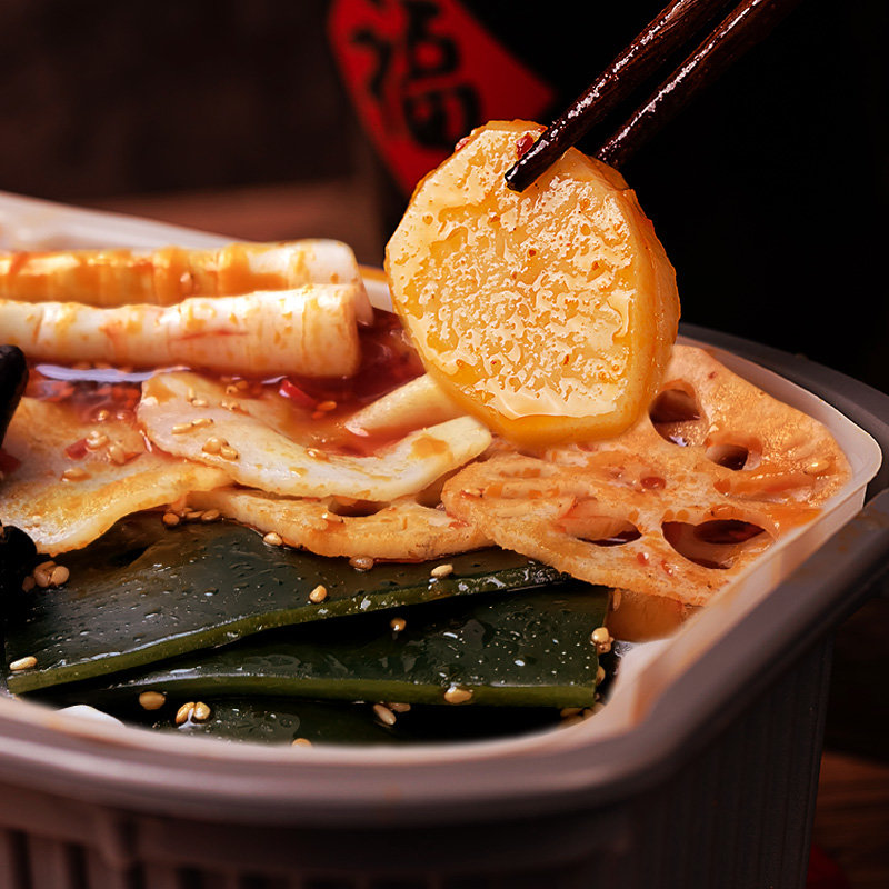 宽窄巷子宽窄巷子麻辣什锦自热火锅300g盒1老成都特产速食方便即食小