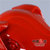 中国龙瓷德化白瓷 *陶瓷工艺品瓷器 陶瓷装饰 中国红艺术礼品摆件  十二兽首-红（猪首）ZGH0196第4张高清大图