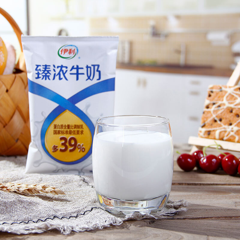 伊利无菌枕臻浓牛奶230ml16袋无菌枕臻浓