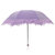 天堂伞 蕾丝波点晴雨伞黑涤彩胶遮阳 迷你三折伞 30022(紫色)第3张高清大图