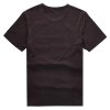 MXN麦根2013夏装新品英伦风图案纯色男士短袖T恤113212061(咖啡色 S)