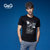 G&G2017夏季新品欧美风字母印花男士短袖T恤青年修身男装T恤上衣(黑色 XL)第3张高清大图