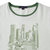 沃特圆领T恤男短袖春夏季运动服棉休闲针织上衣(浅绿色 XL)第4张高清大图