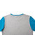 沃特圆领T恤男短袖春夏季运动服棉休闲针织上衣(浅灰色 3XL)第5张高清大图