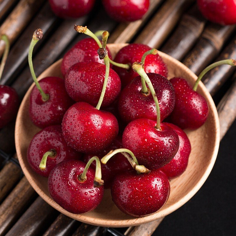 冠町智利进口车厘子j级2斤装樱桃新鲜水果顺丰空运品质保证营养美味