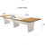 亿景鸿基 会议桌简约现代接待桌会客桌木质长桌(橡木色 YH3600)第2张高清大图