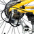 HUMMER悍马自行车 20寸6速铝合金车架减震儿童自行车 6速V刹款(沙漠黄 6速)第4张高清大图
