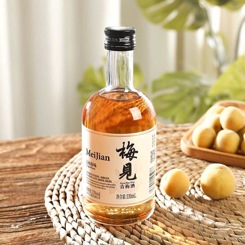 国美自营江小白12度梅见青梅酒330ml