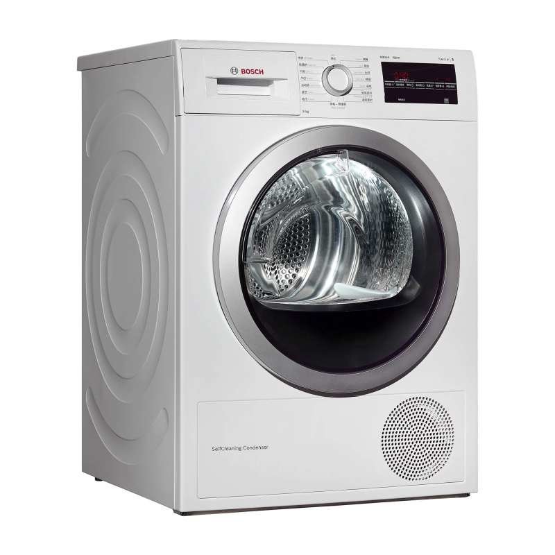 博世(bosch)wtw875600w 9公斤原装进口热泵烘干机