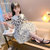 CaldiceKris（中国CK）女童白色小雏菊长款连衣裙CK-FS3440(白色 160)第2张高清大图