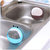 有乐A455浴室吸盘皂盒卫生间创意简约肥皂架香皂盒皂碟收纳沥水架lq1030(蓝色)第3张高清大图