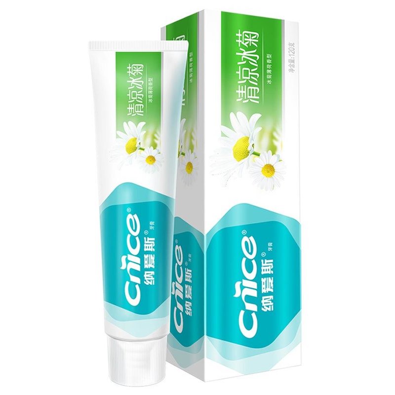 纳爱斯120g清凉冰菊牙膏套装 清新口气【图片 价格 品牌 报价】-真