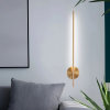 2021新款北欧轻奢卧室全铜LED壁灯现代简约厨房客厅智能开关壁灯灯具(自带LED双色光源)