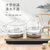 Seko/新功 W7全自动底部上水电热水壶茶具玻璃烧水壶家用电茶炉(白色)第3张高清大图