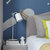 北欧时尚简约创意个性马卡龙卧室床头装饰插电阅读书桌工作学习台灯(黑 默认)第2张高清大图