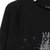 BALENCIAGA埃菲尔铁塔印花长袖圆领T恤508122-TYK72-1000S码黑色 时尚百搭第2张高清大图