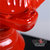 中国龙瓷德化白瓷 *陶瓷工艺品瓷器 陶瓷装饰 中国红艺术礼品摆件  十二兽首-红（猪首）ZGH0196第3张高清大图