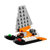 乐高LEGO 创意百变三合一系列积木三种拼法*拼装积木玩具(L31028 水上飞机	)第4张高清大图