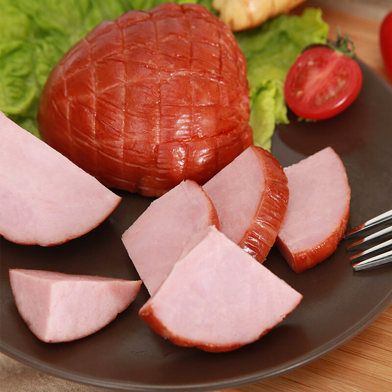 恒慧herev鲜香梅花肉开袋即食350g熟食香肠火腿