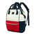 瑞世双肩包大容量旅行收纳手提包防泼水简约休闲电脑背包学生书包(黑色)第2张高清大图