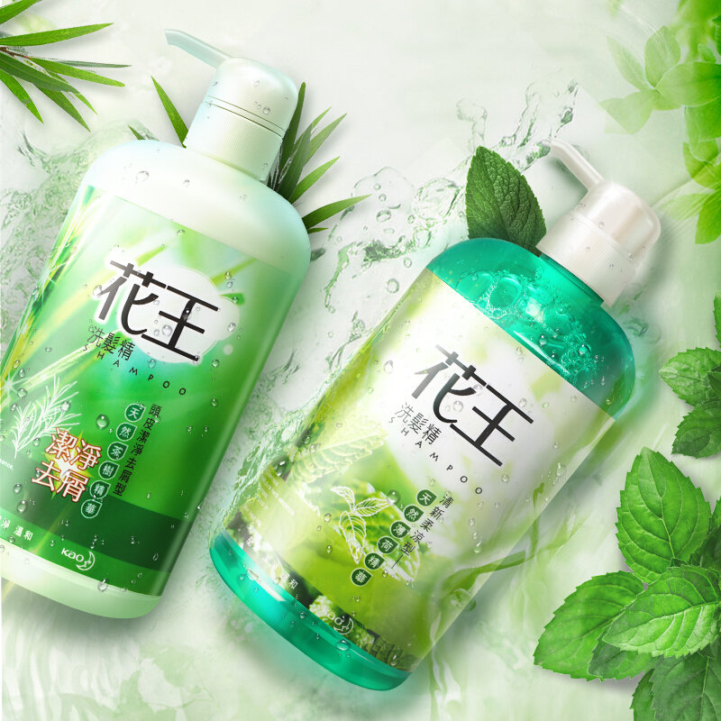 花王kao控油去屑洗发水舒缓头皮止屑清爽去油清凉型洗发精护发洗发露