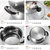 美厨雅厨系列304不锈钢复底弧形汤锅20cm/YC-20 国美超市甄选第6张高清大图
