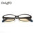卡莎度(CASATO) 男女款黑色素镜片防蓝光防辐射眼镜框架 电脑护目镜可以配镜1311(蓝黑色)第4张高清大图