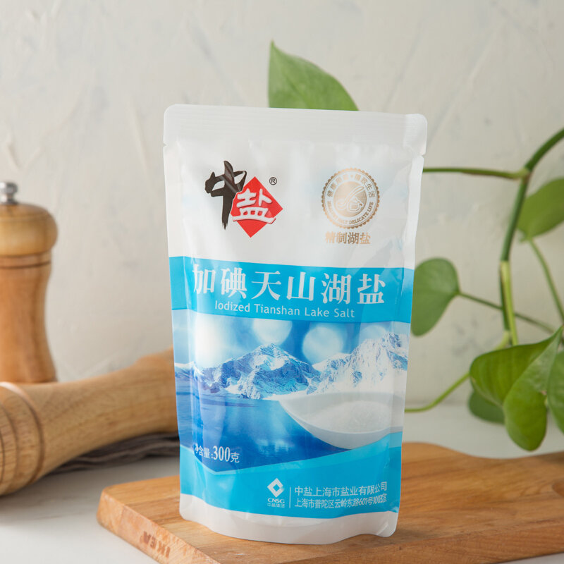 中盐天山湖盐300g*3袋 取自新疆天山食盐组合装