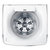 卡萨帝（Casarte）C801 85U1 8.5公斤 杀菌洗护 水膜护衣 波轮洗衣机 白色第5张高清大图